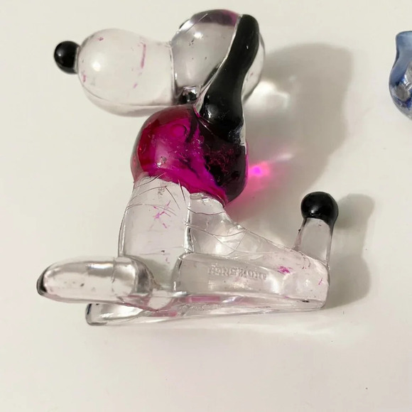 Vintage 1970s Decorative Crystal Pets Plastic Animal 6 Figurines Hong Kong - Picture 8 of 16